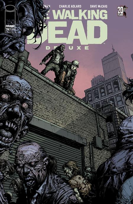 The WALKING DEAD DELUXE #74 CVR A DAVID FINCH AND DAVE MCCAIG
